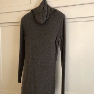 Aqua Cashmere Sweater Dress
